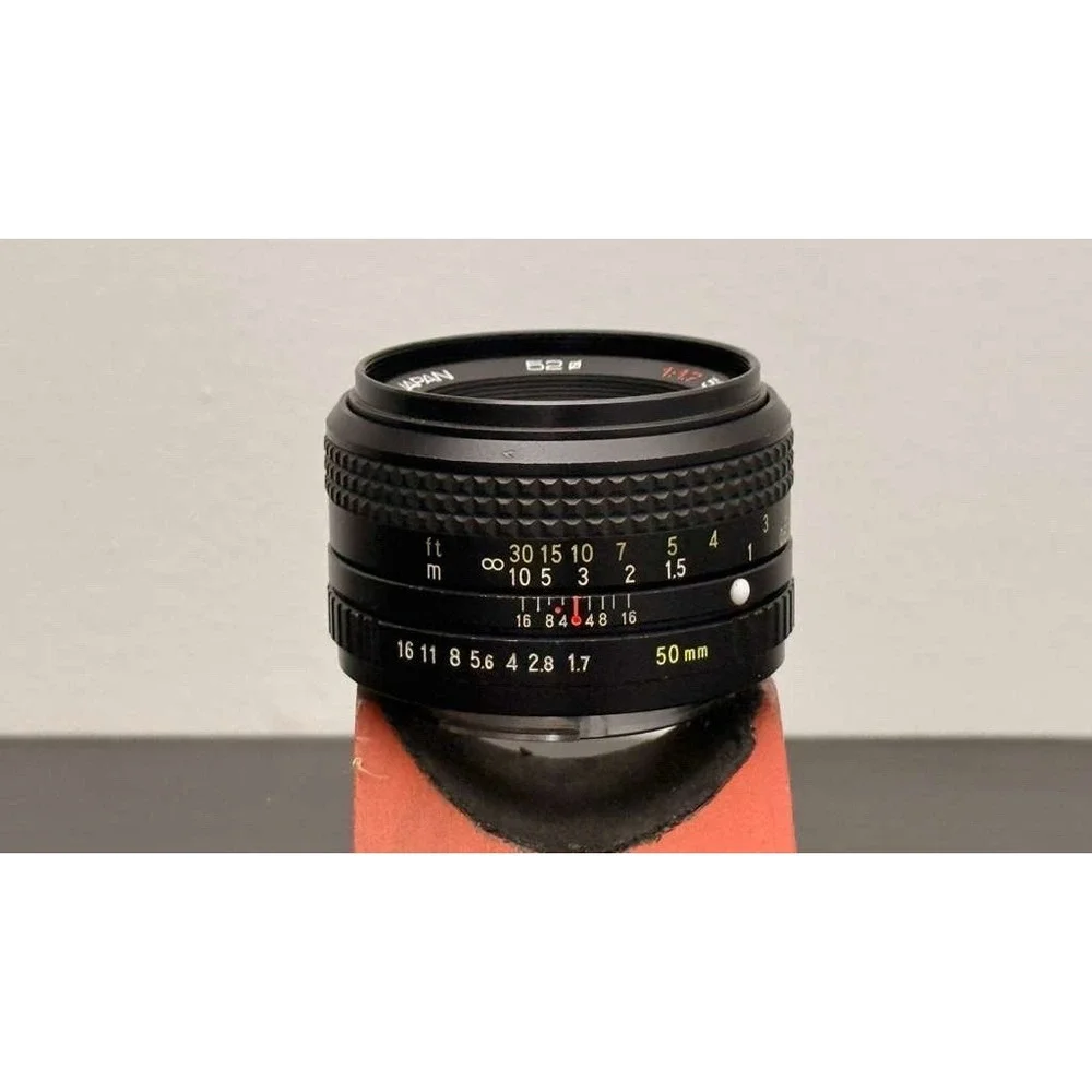 Auto‎ Sears MC 50mm f/1.7 Prime Lens - Pentax K PK Mount - Fast Vintage Glass